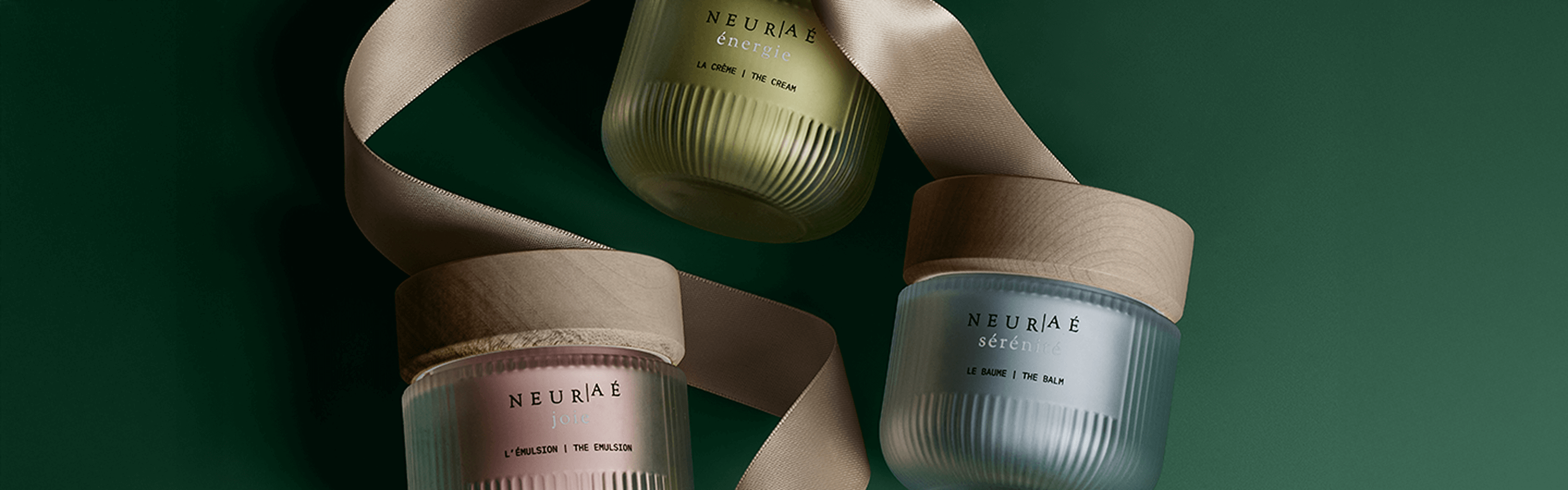 Assortiment crèmes Neuraé pour noël